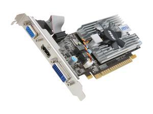 MSI GeForce GT 430 (Fermi) 1GB DDR3 PCI Express 2.0 x16 Low Profile Video Card N430GT-MD1GD3/LP