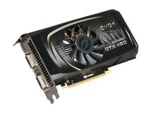 EVGA FPB (Free Performance Boost) GeForce GTX 460 (Fermi) 768MB GDDR5 PCI Express 2.0 x16 SLI Support Video Card 768-P3-1360-TR