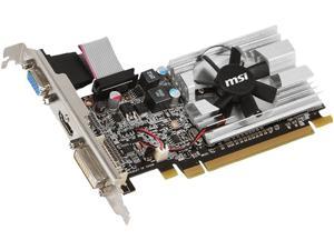 MSI Radeon HD 6450 1GB DDR3 PCI Express 2.1 x16 Low Profile Video Card R6450-MD1GD3/LP