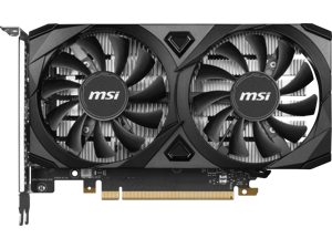 MSI Ventus GeForce RTX 3050 6GB GDDR6 PCI Express 4.0 x8 ATX Video Card RTX...