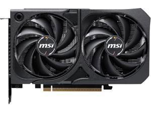 MSI SHADOW GeForce RTX 5060 8GB GDDR7 PCI Express 5.0 x 16 (use x8) Graphics Card RTX 5060 8G SHADOW 2X OC