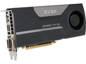 EVGA GeForce GTX 700 SuperClocked GeForce GTX 760 2GB GDDR5 PCI Express 3.0 SLI Support Video Card 02G-P4-2762-RX EVGA GeForce GTX 700 SuperClocked GeForce GTX 760 2GB GDDR5 PCI Express 3.0 SLI Support Video Card 02G-P4-2762-RX
