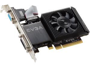 EVGA GeForce GT 710 DirectX 12 02G-P3-2713-KR 2GB 64-Bit DDR3 PCI Express 2.0 Video Card EVGA GeForce GT 710 DirectX 12 02G-P3-2713-KR 2GB 64-Bit DDR3 PCI Express 2.0 Video Card