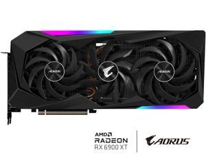 GIGABYTE AORUS Radeon RX 6900 XT DirectX 12 Ultimate GV-R69XTAORUS M-16GD 16GB 256-Bit GDDR6 PCI Express 4.0 x16 ATX Video Card GIGABYTE AORUS Radeon RX 6900 XT DirectX 12 Ultimate GV-R69XTAORUS M-16GD 16GB 256-Bit GDDR6 PCI Express 4.0 x16 ATX Video Card