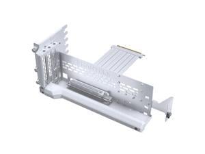 Phanteks Premium Gen5 Vertical GPU Bracket, PCIex16 Gen5, D-RGB Lighting, 220mm, White.