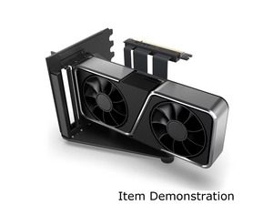 NeweggBusiness - NZXT Vertical GPU Mounting Kit - Black AB-RH175-B1