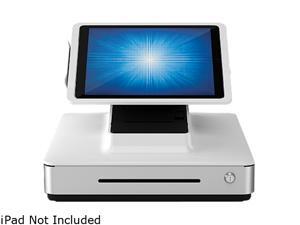 Elo E483400 PayPoint Plus POS System for 12.9" iPads with Barcode Scanner, Receipt Printer, Cash Drawer, MSR & Customer Facing Display, NA/China - White Elo E483400 PayPoint Plus POS System for 12.9" iPads with Barcode Scanner, Receipt Printer, Cash Drawer, MSR & Customer Facing Display, NA/China - White