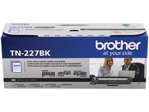 Brother International - TN227BK - Brother Genuine TN-227BK High Yield Black Toner Cartridge - Laser - High Yield - 3000 Pages