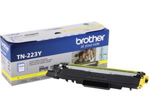 Brother International - TN223Y - Brother Genuine TN-223Y Standard Yield Yellow Toner Cartridge - Laser - Standard Yield