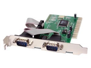 SYBA PCI to Serial 2-port host controller card Model SD-PCI-2S SYBA PCI to Serial 2-port host controller card Model SD-PCI-2S