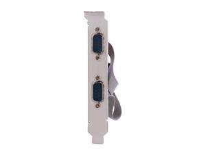 SYBA SI-PEX15037 2 Serial DB9 RS-232 Ports PCI-e x1 Card with Low Profile Bracket WCH CH382 SYBA SI-PEX15037 2 Serial DB9 RS-232 Ports PCI-e x1 Card with Low Profile Bracket WCH CH382