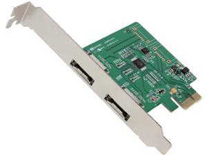 SYBA 2 eSATA Ports SATA III PCI-e Controller Card Model SI-PEX40076 SYBA 2 eSATA Ports SATA III PCI-e Controller Card Model SI-PEX40076