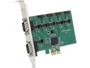 SYBA 6-Port RS-232 Serial PCI-Express, Revision 2.0; with Exar Chipset Model SI-PEX15040 SYBA 6-Port RS-232 Serial PCI-Express, Revision 2.0; with Exar Chipset Model SI-PEX15040