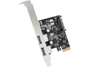 SYBA USB 3.0 PCI-E x1 Adapter Card, 2 External USB 3.0 Type A Ports, Requires SATA Power, Renesas Chipset - SD-PEX20160 SYBA USB 3.0 PCI-E x1 Adapter Card, 2 External USB 3.0 Type A Ports, Requires SATA Power, Renesas Chipset - SD-PEX20160