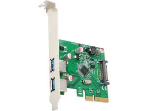 SYBA 2 Port USB3.1Type-A PCI-E 3.0 x4 Model SD-PEX20185 SYBA 2 Port USB3.1Type-A PCI-E 3.0 x4 Model SD-PEX20185