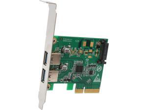 SYBA 2 Port Type-A USB 3.1 10Gbps Card Model SI-PEX20208 SYBA 2 Port Type-A USB 3.1 10Gbps Card Model SI-PEX20208