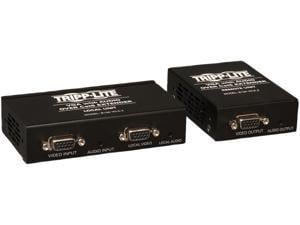 Tripp Lite VGA with Audio Over Cat5 / Cat6 Extender, Transmitter and Receiver with EDID Copy, 1920x1440 at 60 Hz (B130-101A-2)