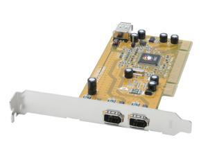 SIIG IEEE1394 3-port PCI Card Model NN-440012 SIIG IEEE1394 3-port PCI Card Model NN-440012