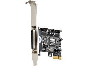 SIIG PCIe Card w/ 2 Serial and 1 Parallel Port Model JJ-P21211-S1 SIIG PCIe Card w/ 2 Serial and 1 Parallel Port Model JJ-P21211-S1
