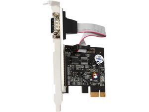 SIIG 1-Port RS232 Serial PCIe with 16950 UART Model JJ-E01111-S1 SIIG 1-Port RS232 Serial PCIe with 16950 UART Model JJ-E01111-S1
