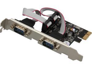 SIIG 2-Port RS232 Serial PCIe with 16950 UART Model JJ-E02111-S1 SIIG 2-Port RS232 Serial PCIe with 16950 UART Model JJ-E02111-S1