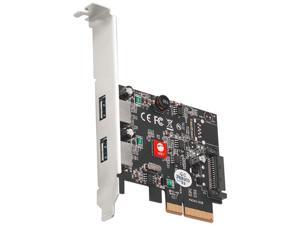 SIIG JU-P20912-S2 USB 3.1 2-Port PCIe Host Adapter - Type-A SIIG JU-P20912-S2 USB 3.1 2-Port PCIe Host Adapter - Type-A