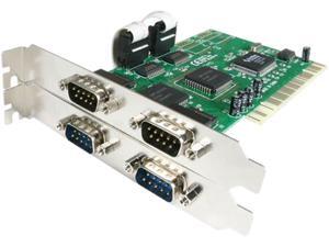StarTech.com Value 4 Port 16550 Serial PCI Card Model PCI4S550N StarTech.com Value 4 Port 16550 Serial PCI Card Model PCI4S550N