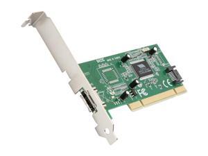 StarTech.com 1 Port eSATA + 1 Port SATA PCI Controller Card w/ LP Bracket Model PCIESATA2I StarTech.com 1 Port eSATA + 1 Port SATA PCI Controller Card w/ LP Bracket Model PCIESATA2I