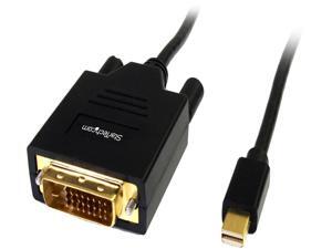 StarTech.com MDP2DVIMM6 6 ft Mini DisplayPort to DVI Cable - M/M - MDP to DVI Cable - MiniDP to DVI - Mini DP to DVI Converter