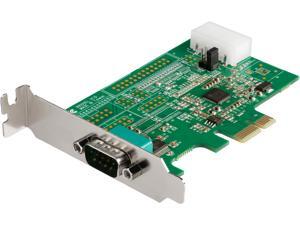 StarTech.com PEX1S953LP 1 Port RS232 Serial Adapter Card with 16950 UART - PCI Express Serial Port Card - 921.4Kbps - Windows & Linux Compatible StarTech.com PEX1S953LP 1 Port RS232 Serial Adapter Card with 16950 UART - PCI Express Serial Port Card - 921.4Kbps - Windows & Linux Compatible