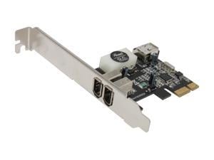 Rosewill RC-504 - PCIe FireWire 1394a Card - 2 + 1-Port (Two External + One Internal)