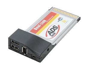 ADS Tech DLX-181 USB / IEEE 1394 PCMCIA Card