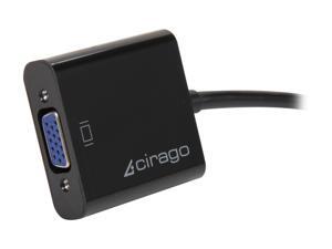 Cirago DPA2011 Mini DisplayPort to VGA (HD-15) Active Adapter Cirago DPA2011 Mini DisplayPort to VGA (HD-15) Active Adapter