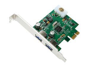 BYTECC PCIe NEC Chipset 2 Ports USB 3.0 Card Model BT-PEU310