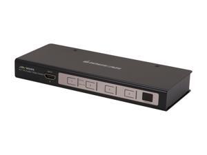 IOGEAR AVIOR 4-Port HD Audio/Video Switch with RS-232 Support GHSW8141 IOGEAR AVIOR 4-Port HD Audio/Video Switch with RS-232 Support GHSW8141