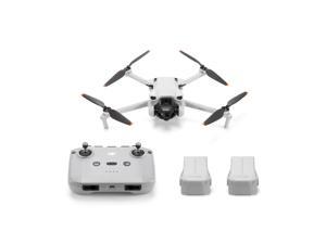 DJI Mini 3 Fly More Combo – Lightweight and Foldable Mini Camera Drone with 4K HDR Video, 38-min Flight Time, True Vertical Shooting, and Intelligent Features