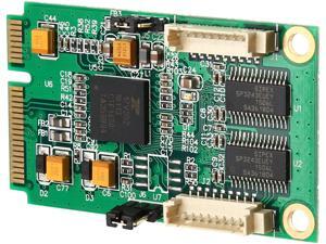 SYBA 2 Port Serial Mini PCI-e Controller Card (RS-232) Model SI-MPE15046 SYBA 2 Port Serial Mini PCI-e Controller Card (RS-232) Model SI-MPE15046
