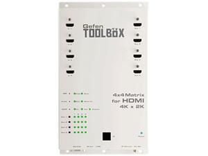 Gefen 4 x 4 Matrix for HDMI 4K x 2K GTB-HD4K2K-444 Gefen 4 x 4 Matrix for HDMI 4K x 2K GTB-HD4K2K-444