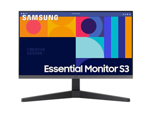 Samsung 24" S3 (S33GC) FHD IPS 100Hz AMD FreeSync Monitor (LS24C330GANXZA) - Black
