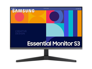 Samsung 27" S3 (S33GC) FHD IPS 100Hz AMD FreeSync Monitor (LS27C330GANXZA) - Black