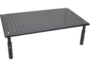 Tripp Lite Monitor Riser Stand Desktop Metal Height Adjustable Black 18X11in