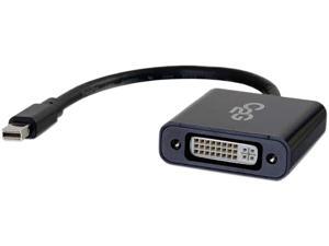 C2g Mini Displayport To Dvi Adapter - Mini Dp To Dvi-D Active Converter - Black