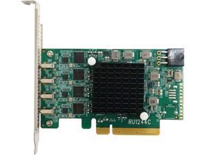 HighPoint RocketU 1244C PCIe 3.0 x8 4-Port USB 3.2 10G Controller