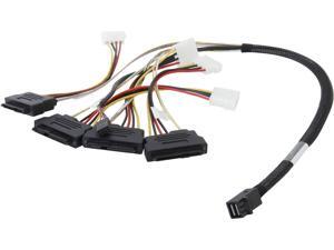 LSI LSI00412 0.6 meter Internal Cable SFF8643 to x4 SAS8482 w/power (mini SAS HD to SAS HDD)--Avago Technologies LSI LSI00412 0.6 meter Internal Cable SFF8643 to x4 SAS8482 w/power (mini SAS HD to SAS HDD)--Avago Technologies