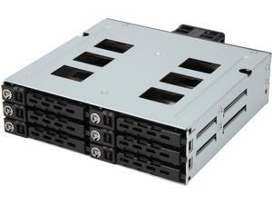 Athena Power BP-15629SAC an 1 x 5.25" External Drive Bay to 6 x 2.5" SSD / HDD Hot-Swap SAS / SATA Backplane Module - Transfer Rate Up to 6 Gbps SAS (I, II) / SATA (I, II, III)