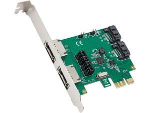 SYBA SD-PEX40100 PCI-Express 2.0 x1 Low Profile SATA III (6.0Gb/s) 2 Port Raid Controller Card SYBA SD-PEX40100 PCI-Express 2.0 x1 Low Profile SATA III (6.0Gb/s) 2 Port Raid Controller Card