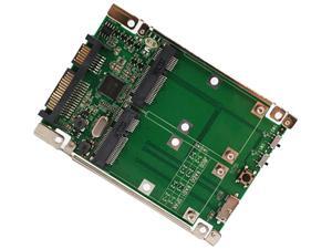 SYBA SD-ADA40107 Others 2.5" SATA 6G / USB 3.0 to Dual mSATA RAID Adapter SYBA SD-ADA40107 Others 2.5" SATA 6G / USB 3.0 to Dual mSATA RAID Adapter