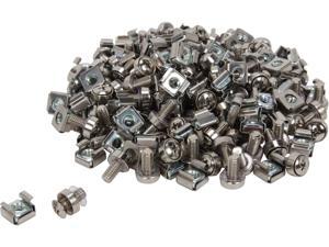 StarTech.com CABSCREWM62 100 Pkg M6 Mounting Screws and Cage Nuts for Server Rack Cabinet StarTech.com CABSCREWM62 100 Pkg M6 Mounting Screws and Cage Nuts for Server Rack Cabinet