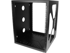 StarTech.com RK1219SIDEM 12U 19in Wall Mount Side Mount Open Frame Rack Cabinet StarTech.com RK1219SIDEM 12U 19in Wall Mount Side Mount Open Frame Rack Cabinet