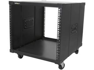 StarTech.com Portable Server Rack with Handles - Rolling Cabinet - 9U StarTech.com Portable Server Rack with Handles - Rolling Cabinet - 9U